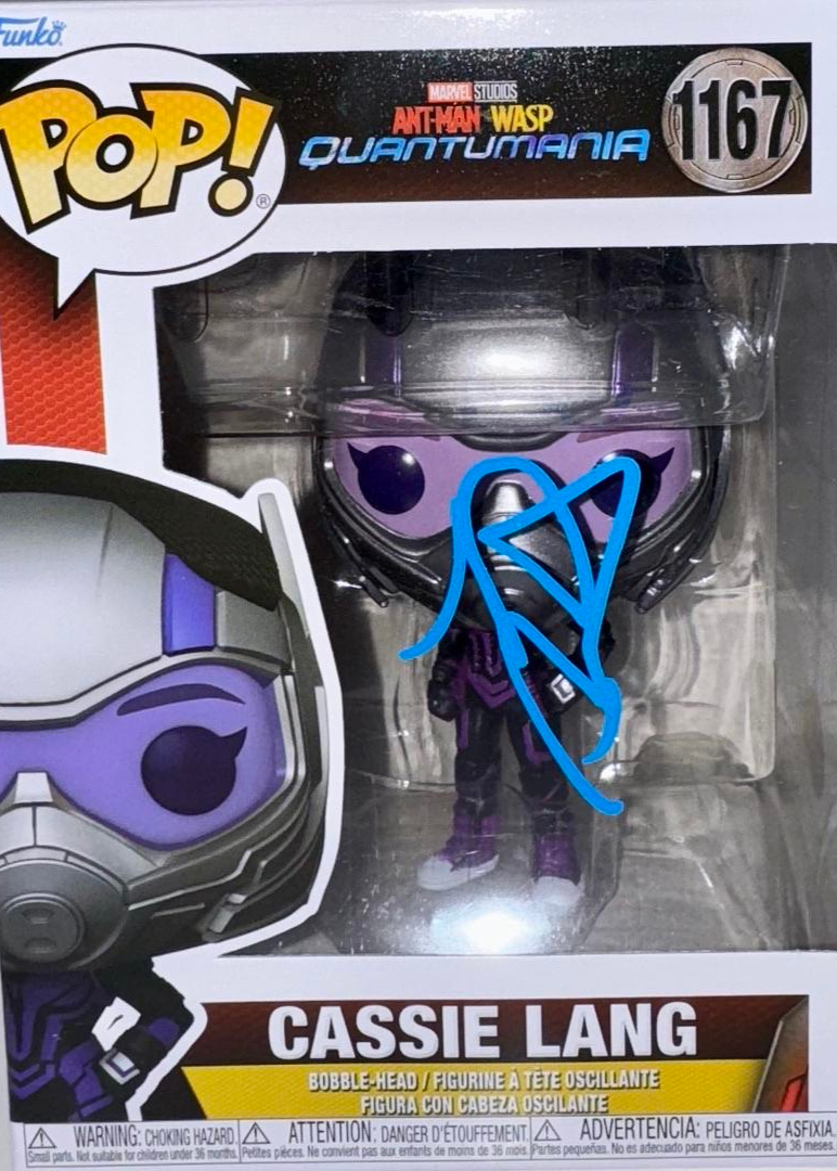 Kathryn Newton Signed Funko Pop #1167 "Cassie Lang" (Ant-Man) - Beckett COA